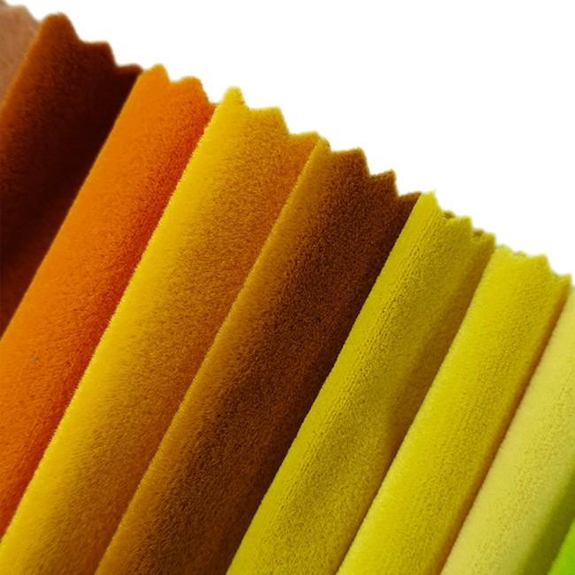 Plush Velvet Upholstery Fabric